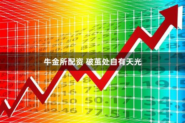 牛金所配资 破茧处自有天光