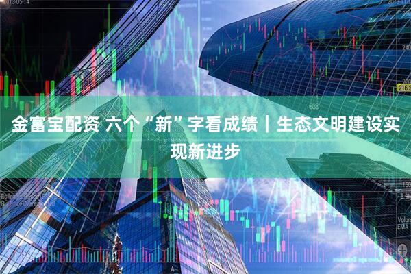 金富宝配资 六个“新”字看成绩｜生态文明建设实现新进步
