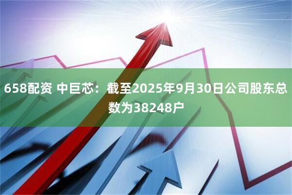 658配资 中巨芯：截至2025年9月30日公司股东总数为38248户