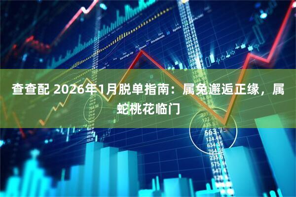 查查配 2026年1月脱单指南：属兔邂逅正缘，属蛇桃花临门